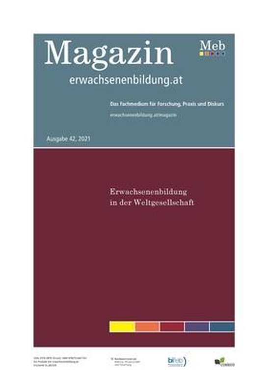 Erwachsenenbildung in der Weltgesellschaft - cover