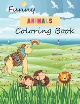 Funny ANIMALS Coloring Book: Best Animal Designs