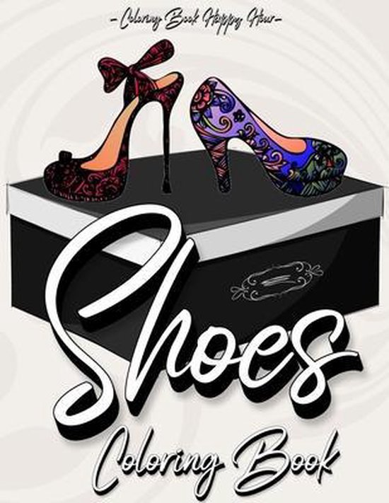Shoes Coloring Book - cover
