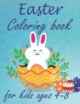 Easter coloring book for kids ages 4-8: 42 Cute and Fun Images, 8.5 x 11 Inches (Easter Gift for Kids)