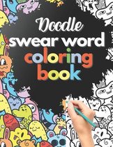 Doodle swear word coloring book