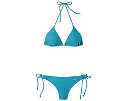 Beco Triangelbikini Dames Polyamide/elastaan Turquoise Maat 36