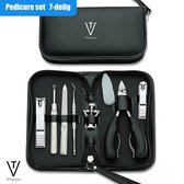 7-delig professionele pedicure/ manicure set - Ingegroeide Teennagel - Nageltang - Nageltang - Nagelvijl