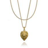 Croyez Jewelry | Lion Gold Layerup | Curb / 55cm / 75cm