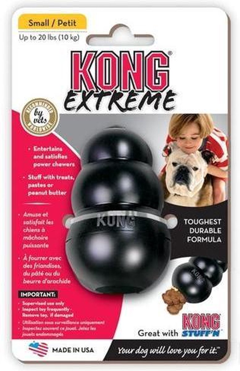 Kong Extreme - Hondenspeelgoed Zwart - XL | bol.com
