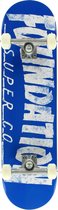 Foundation Thrasher Blue 8.0 compleet skateboard