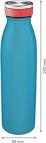 Leitz Cosy Dubbelwandige Geïsoleerde Waterfles, 500 ml - BPA-Vrij - Vaatwasserbestendig - Ideaal voor Thuiskantoor/Thuiswerken - Sereen Blauw