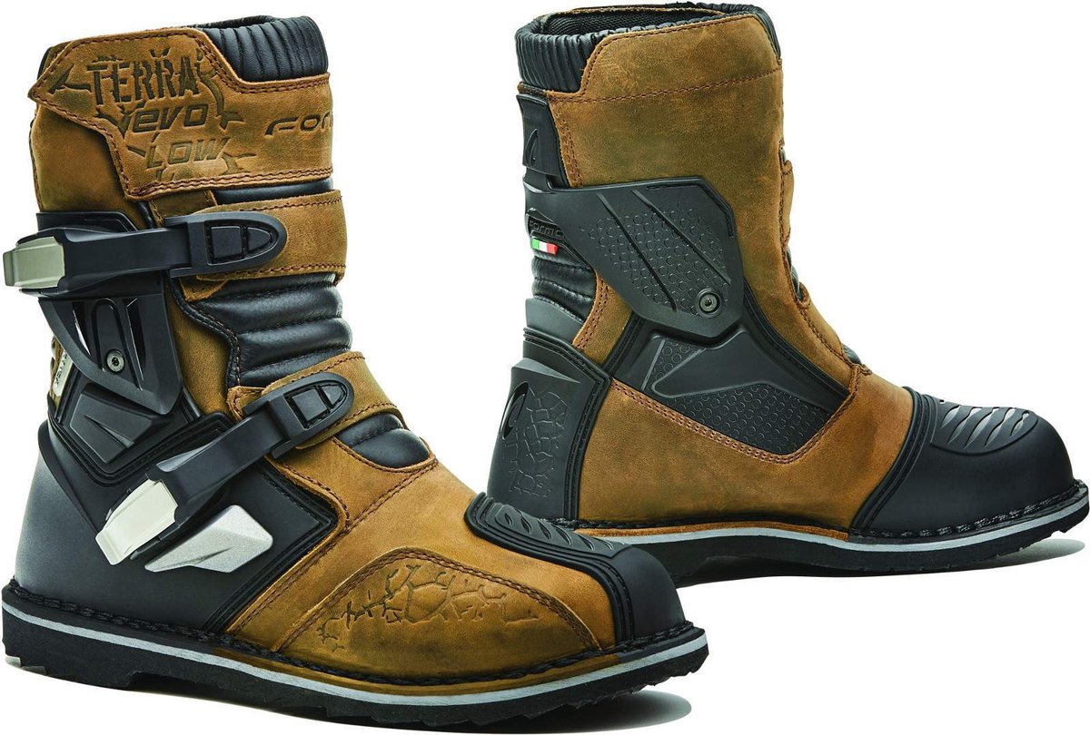 Forma Terra Evo Low Brown Motorcycle Boots 39