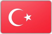 Vlag Turkije - 200 x 300 cm - Polyester