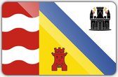 Vlag gemeente Sluis - 70 x 100 cm - Polyester