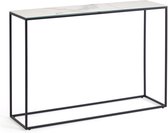 Kave Home - Consoletafel Rewena Kalos Blanco 110 x 75 cm