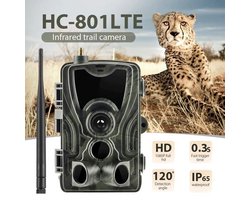 Digitale Trail camera met 20 mp cmos sensor en 4G mobiele verbinding