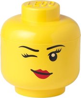 LEGO Girl Opbergbox - Kunststof - Geel