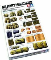 1:35 Tamiya 35266 Diorama-Set US Military Equipment Modern Plastic Modelbouwpakket