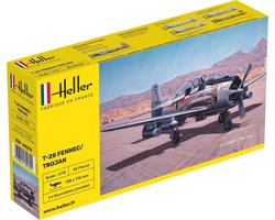 1:72 Heller 80279 T-28 Fennec / Trojan Plastic Modelbouwpakket