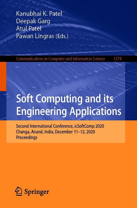Springer Nature Proceedings Computer Science - Soft Computin ... - cover