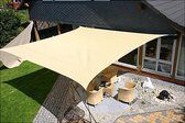 Zonnedoek 3,5 x 4,5 beige