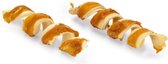 Beeztees Kauwtwister met Kip - Hondensnacks - 2 Stuks - 12,5cm