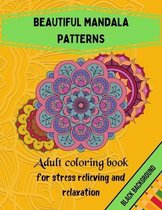 Beautiful Mandala patterns, Adult coloring book