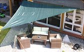 Sun sail 5 x 5 x 5 m green.