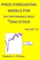 Price-Forecasting Models for DAX PERFORMANCE-INDEX ^GDAXI Stock