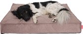 Snoozle Orthopedische Hondenmand - Zacht en Luxe Hondenkussen - Hondenbed - Wasbaar - Hondenmanden - 80 x 55 cm - Desert Pink