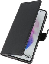 Wicked Narwal | bookstyle / book case/ wallet case Wallet Cases Hoesje voor Samsung Samsung Galaxy S21 Plus Zwart