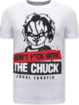 Chucky T-shirt Heren - Wit
