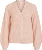 VILA Dames 14067964
DITTY L/S KNIT CARDIGAN Rose smoke Vest - Maat L
