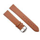 Design Leren Horlogebandje-22mm-Bruin