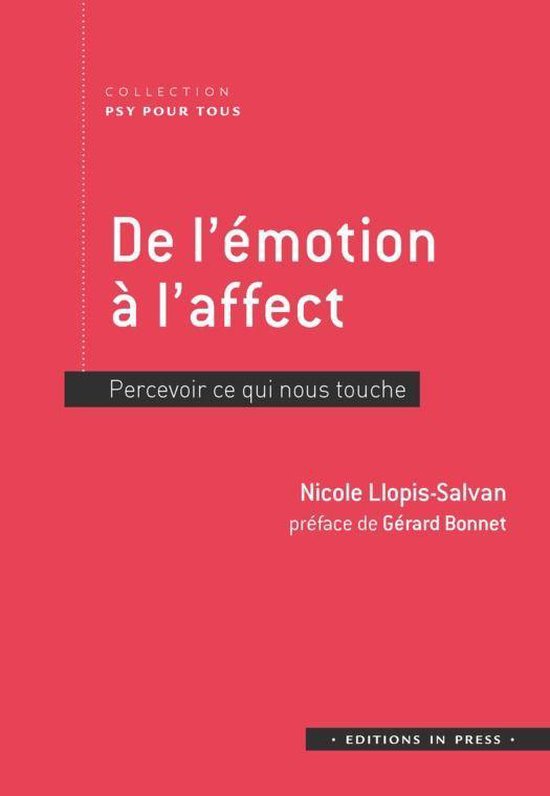 Psy Pour Tous - De l’émotion à l’affect - cover
