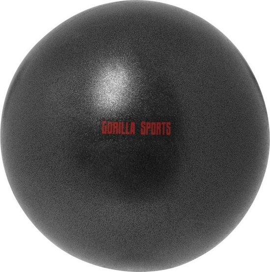 Centraliseren slachtoffers zegevierend Gorilla Sports Pilates bal Zwart - Yoga - Pilates - Gymbal - 22 cm | bol.com