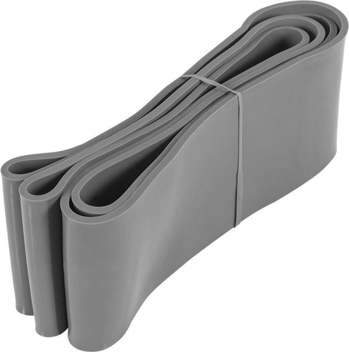 Gorilla Sports Weerstandsband Grijs - Resistance band - 101 mm - Latex - 80 - 200 LBS