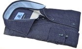 Overhemd Modern Fit Print Navy (514075 - 38)