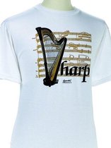 T-Shirt, Harp, maat M