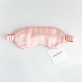 Lily&Co® Luxe 100% Zijden Slaapmasker - 100% Moerbei Zijde - Zacht Oogmasker - 20 x 9 x 1cm - Roze