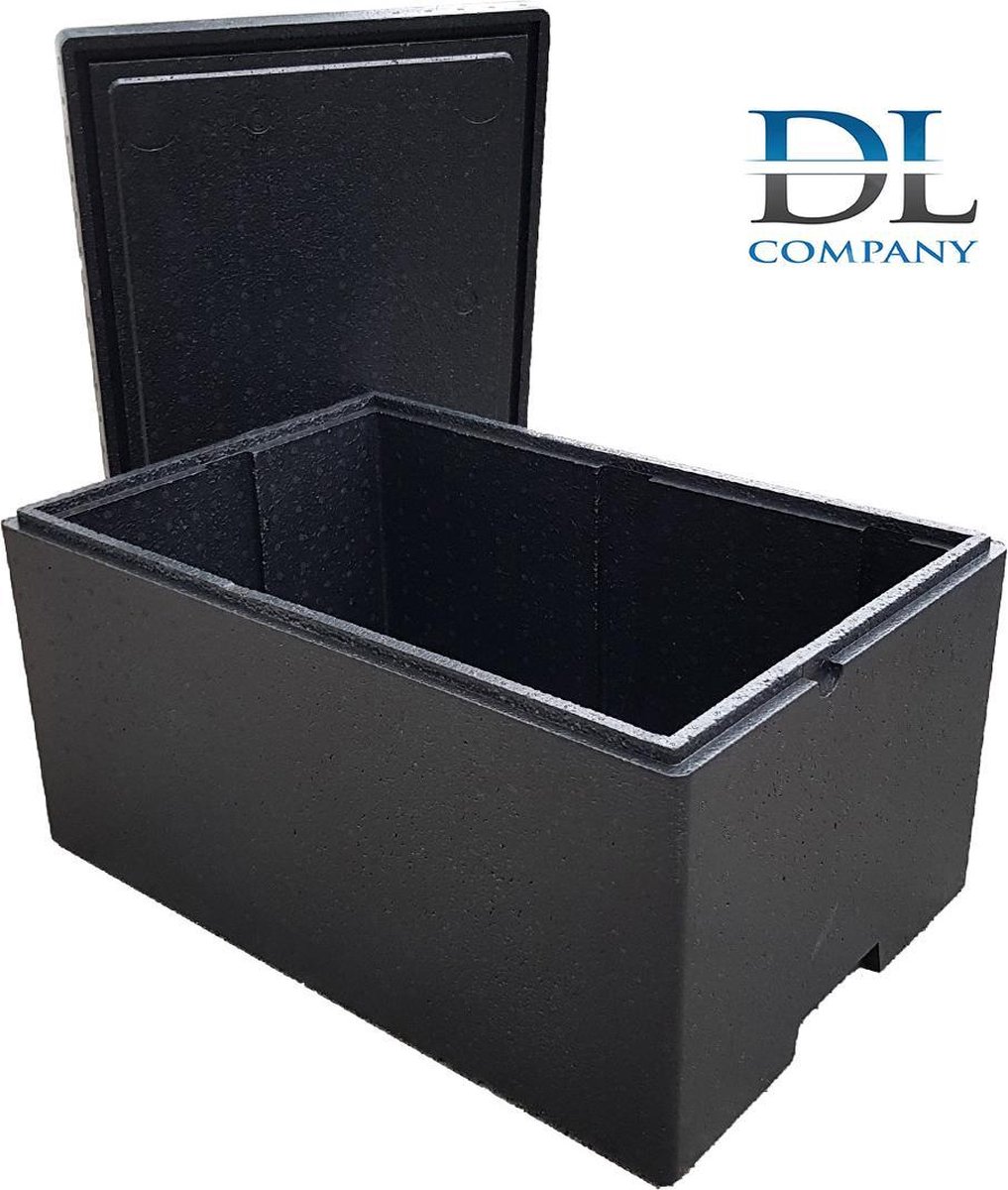 D&L Thermobox 40 Liter - EPP Koelbox- Catering Box - Isolatie Doos - Sterk Materiaal Voor Warm en Koud