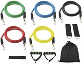 Weerstands banden - Resistance bands set - XL weerstandsbanden - Weerstand - Krachttraining - Fitness - Sportbanden - Sporten - Fitness banden - NEW LINE