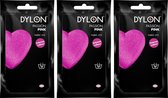 Dylon Passion Pink Textielverf Voordeelbox - 3 x 50g