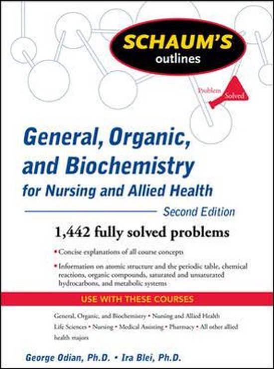 Schaum'S Outline Of General, Organic, And Biochemistry For N - cover