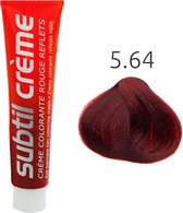 Subtil - Color - Crème Rouge Reflets - 5.64 Chestnut Light Red Koper - 60 ml