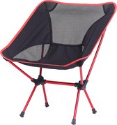 Campingstoel - Stoel - Opvouwbaar - Inklapbaar - Kleur Rood
