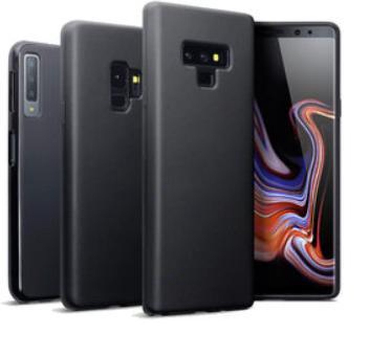 TF Cases | Samsung Galaxy A32 5G | Silicone Case | Back case | Zwart |