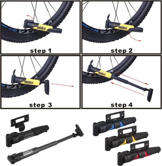 Lezyne Pocket Drive Mini Fietspomp Zwart