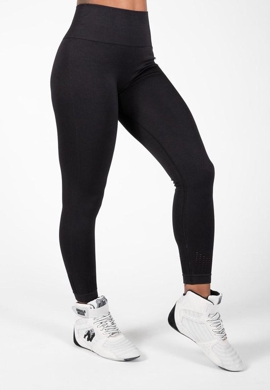 Gorilla Wear Neiro Seamless Legging - Zwart - XS/S van Gorilla Wear — afbeelding 5
