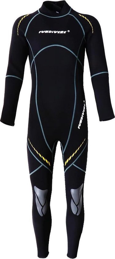 Onafhankelijk plannen Varen Wetsuit - Neopreen Surfpak 3mm - Thermo Zwempak - Swimsuit - Zwart - Maat  XL (178-183cm) | bol.com