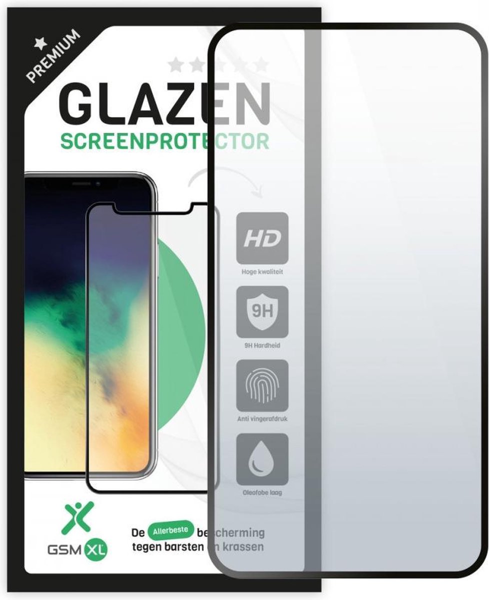 Oppo Reno4 Z 5G - Premium full cover Screenprotector - Case friendly