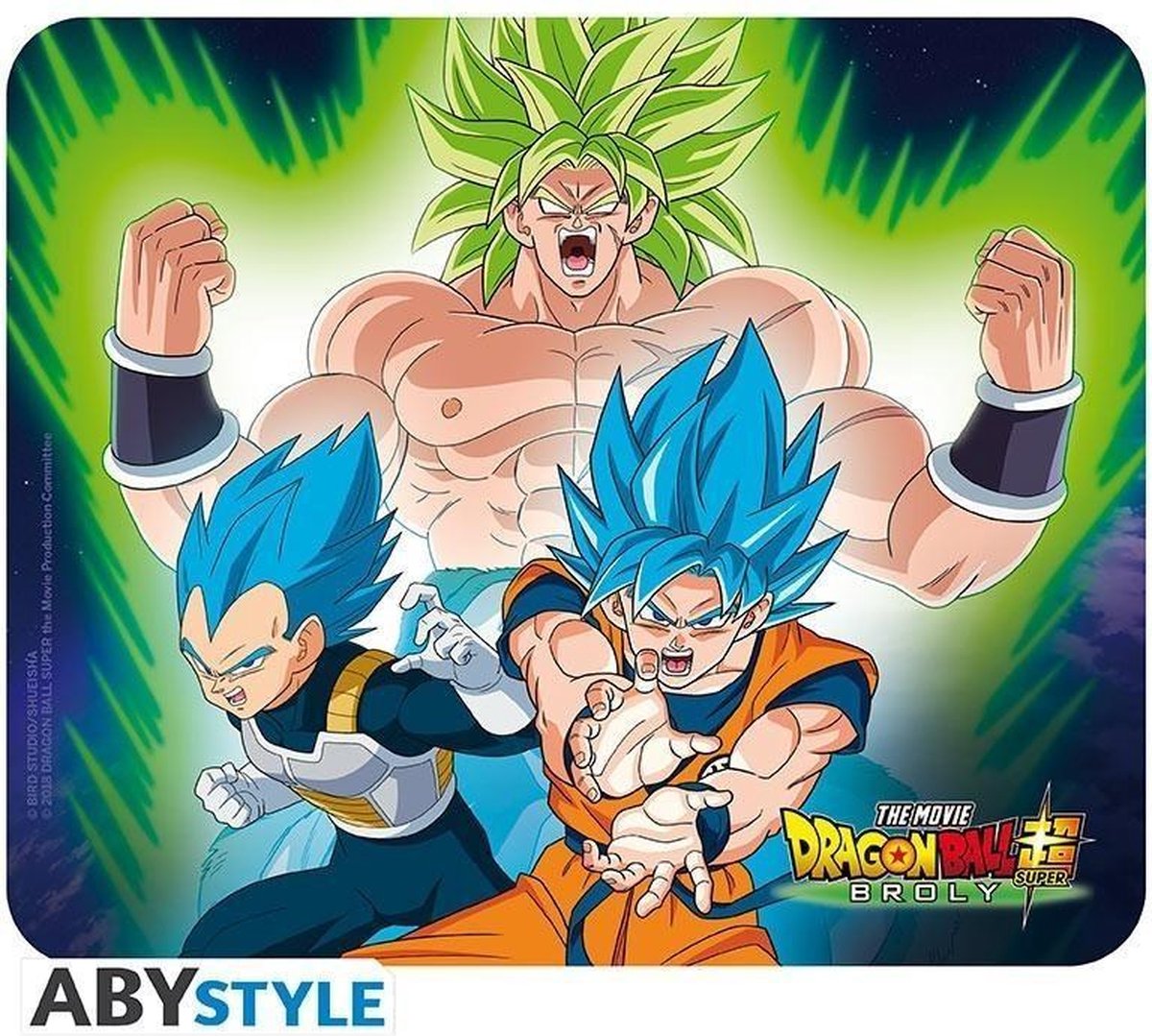 DRAGON BALL BROLY - muismat 23.5x19.5 cm