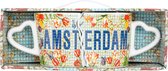 Memoriez Dubbele Mok Amsterdam Mozaiek - set van 2
