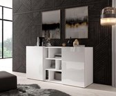 Dressoir Arizona - Wit - 132 cm